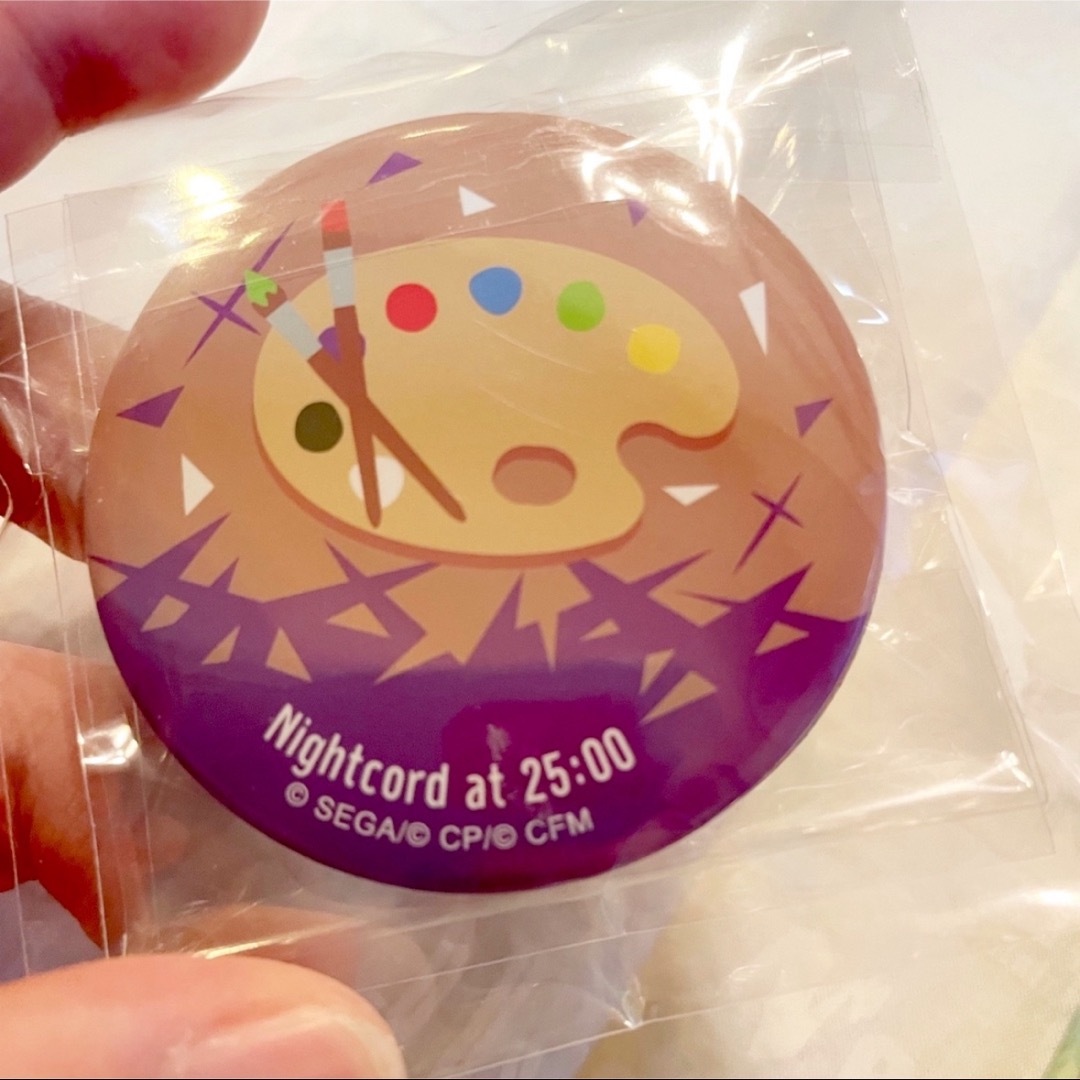 プロジェクトセカイ☆カラフルステージ　缶バッチとコースターセット エンタメ/ホビーのおもちゃ/ぬいぐるみ(キャラクターグッズ)の商品写真