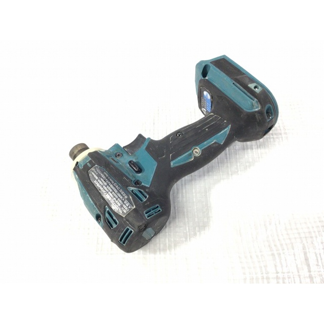 Makita(マキタ)の☆中古品☆ makita マキタ 18V 充電式インパクトドライバー TD172D 青/ブルー 本体+バッテリー1個(6.0Ah) 充電器+ケース コードレス 90416 自動車/バイクのバイク(工具)の商品写真