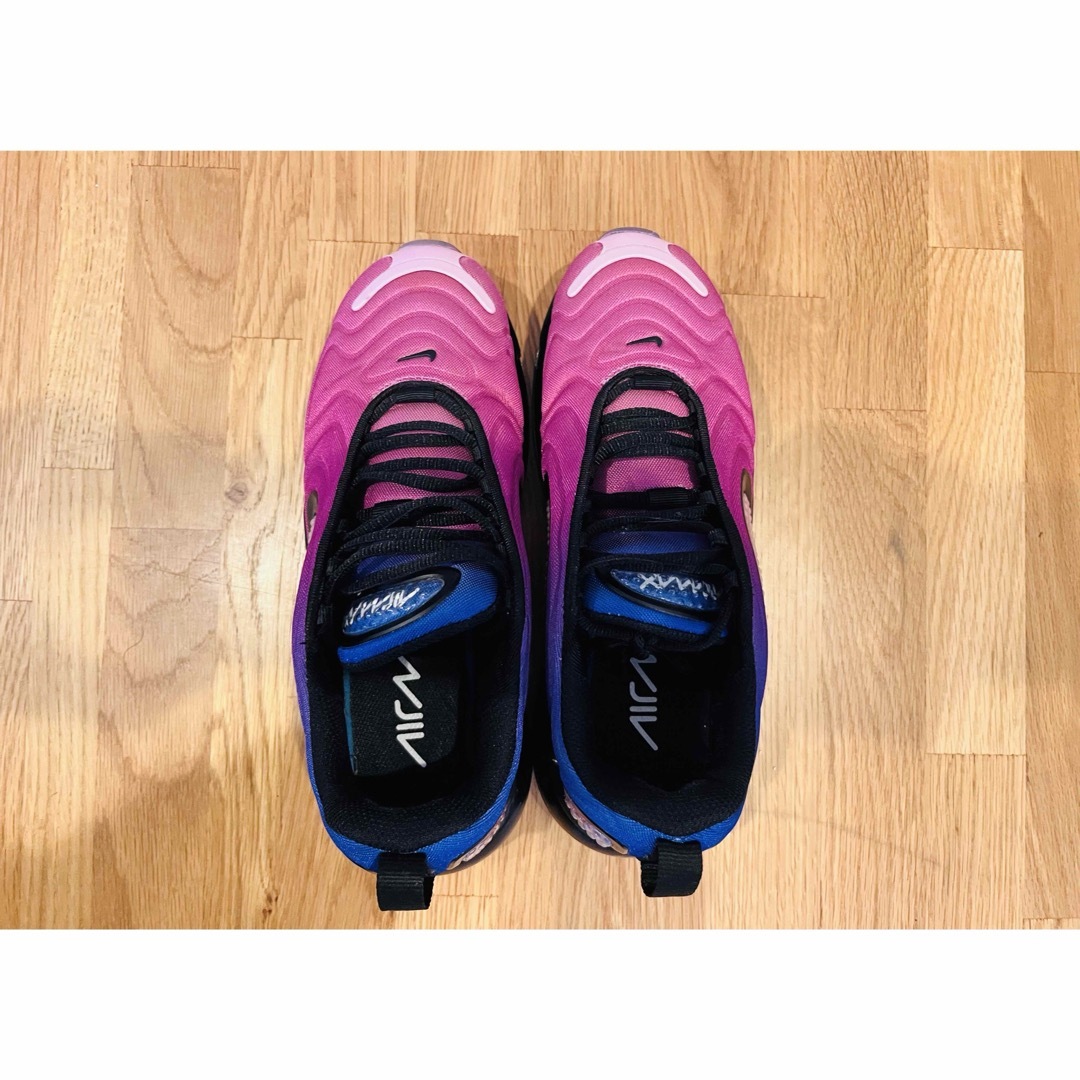 NIKE(ナイキ)の【中古】NIKE AIR MAX 720 US8 25㎝ ピンクパープル レディースの靴/シューズ(スニーカー)の商品写真