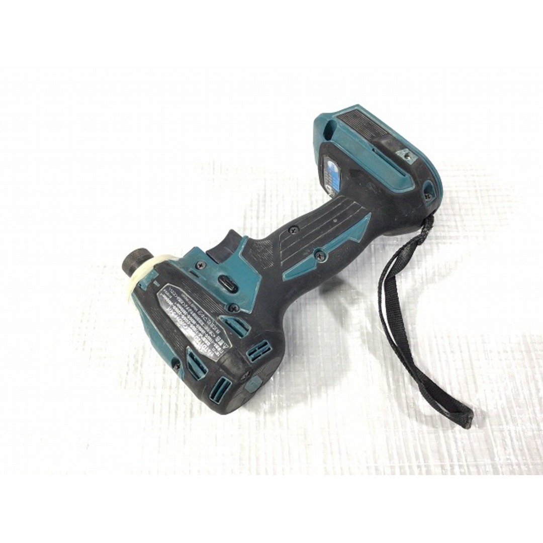 Makita(マキタ)の☆中古品☆ makita マキタ 18V 充電式インパクトドライバー TD172D 青/ブルー 本体+バッテリー1個(6.0Ah) 充電器+ケース コードレス 90417 自動車/バイクのバイク(工具)の商品写真