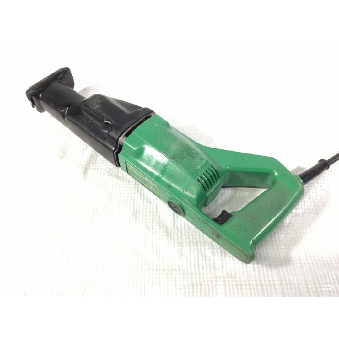 日立(ヒタチ)の☆中古品☆HITACHI 日立工機 100V 115mm 電子セーバソー CR12V ケース付 レシプロソー セーバーソー 電気のこぎり 90789 自動車/バイクのバイク(工具)の商品写真