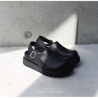新品aere eco leather sling back shoes(サンダル)