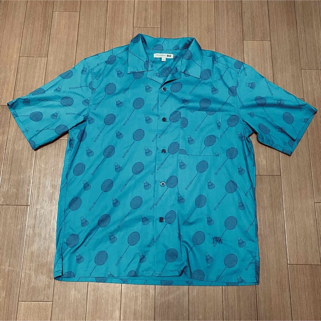 UNIQLO(ユニクロ)のユニクロJW アンダーソン総柄 半袖シャツ Lサイズ メンズのトップス(シャツ)の商品写真