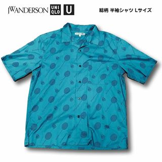 ユニクロ(UNIQLO)のユニクロJW アンダーソン総柄 半袖シャツ Lサイズ(シャツ)