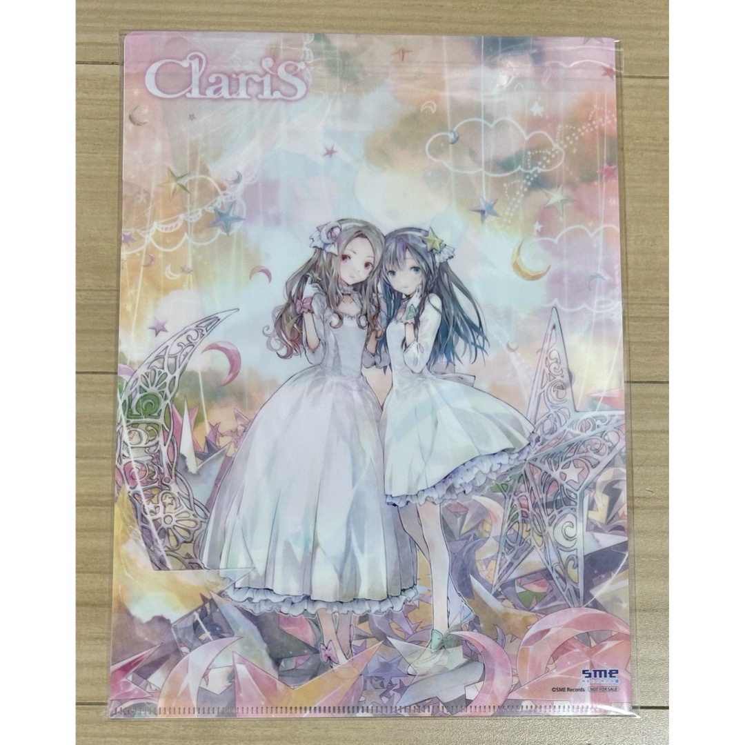 ClariS 特典　クリアファイルセット　CD エンタメ/ホビーのアニメグッズ(クリアファイル)の商品写真