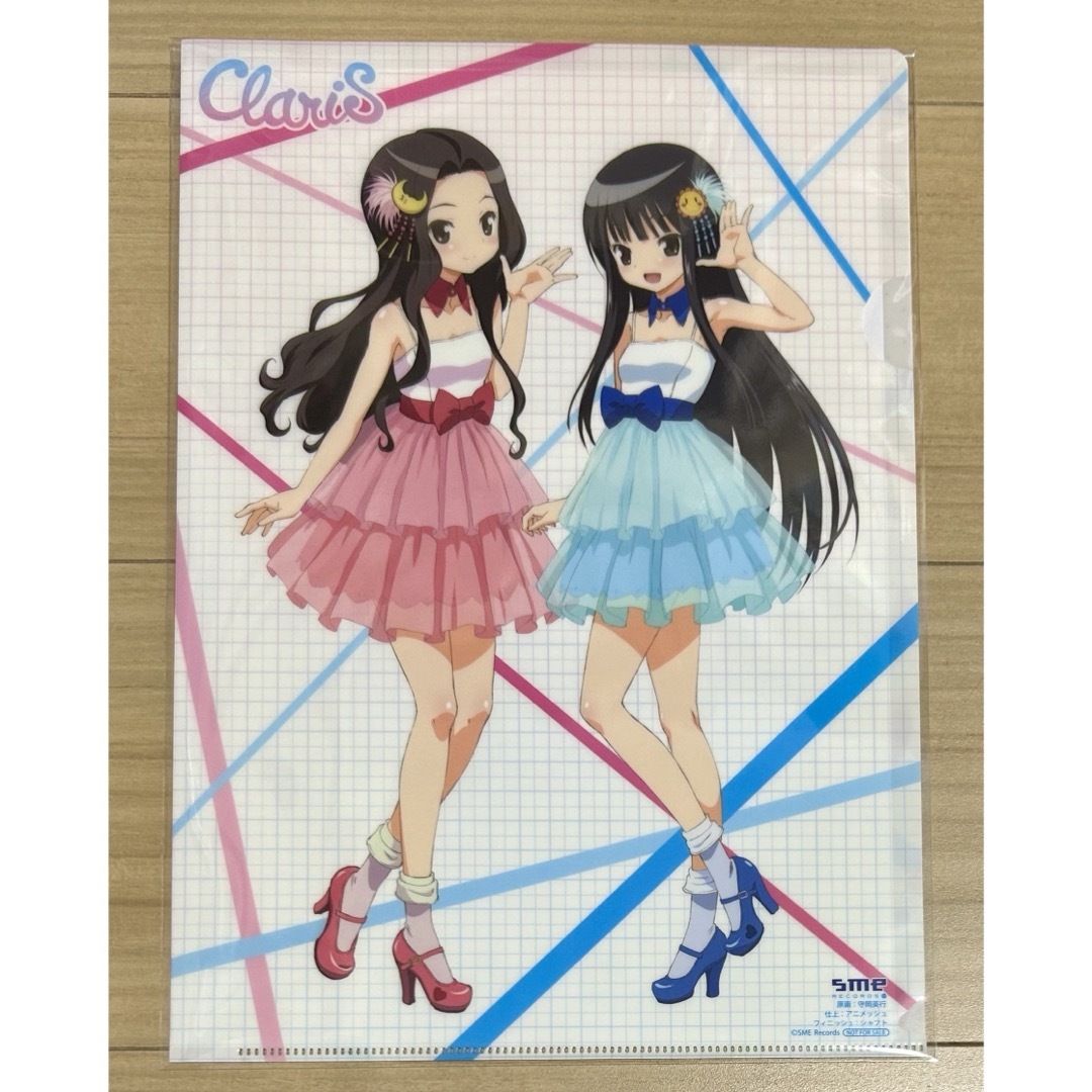 ClariS 特典　クリアファイルセット　CD エンタメ/ホビーのアニメグッズ(クリアファイル)の商品写真