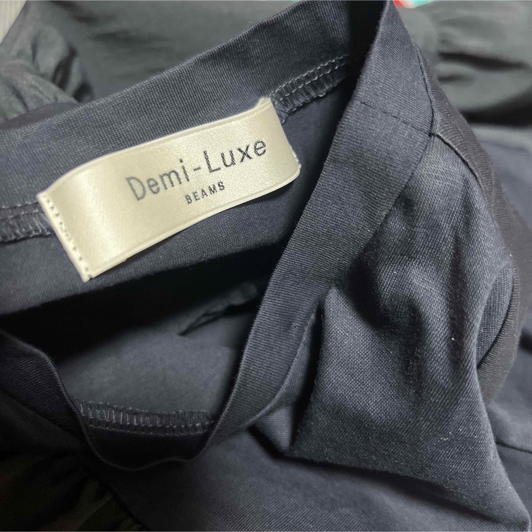 Demi-Luxe BEAMS(デミルクスビームス)の未使用Demi-Luxe BEAMS / コンビ ティアード プルオーバー レディースのトップス(カットソー(半袖/袖なし))の商品写真