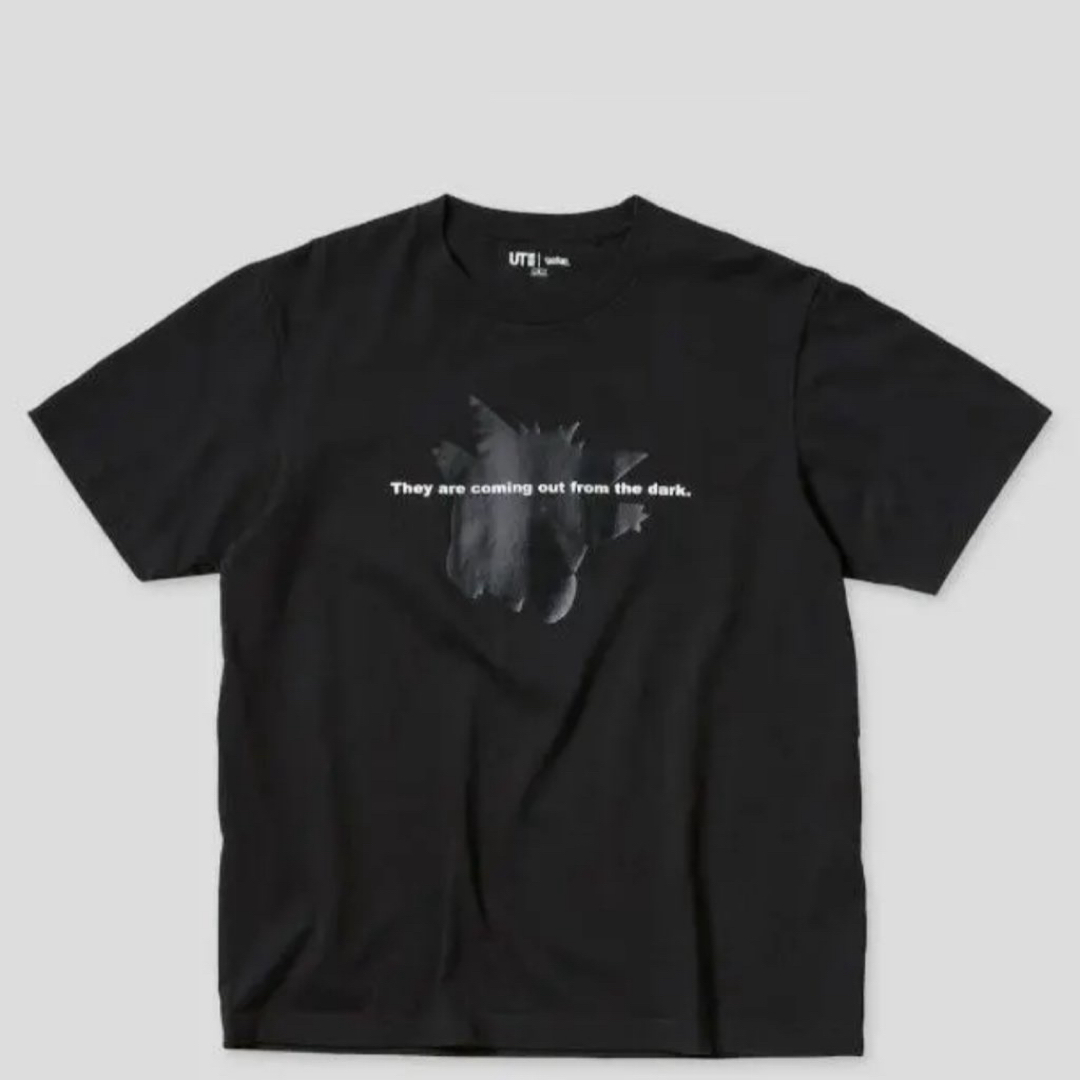 新品 未使用 ユニクロ UT ポケモン ゲンガー Tシャツ Lサイズ ブラック メンズのトップス(Tシャツ/カットソー(半袖/袖なし))の商品写真