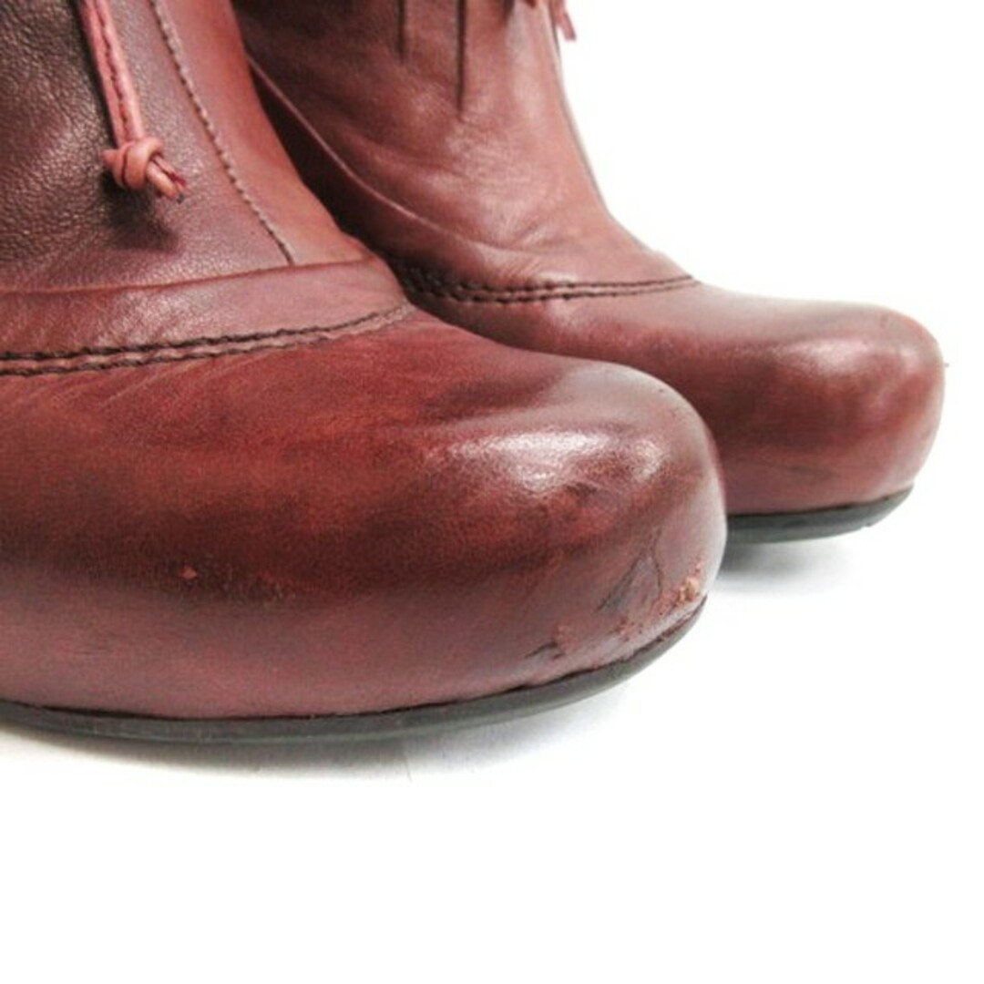 other(アザー)のCarthies ELEGANZA ショートブーツ 7 ボルドー系 ■ECS レディースの靴/シューズ(ブーツ)の商品写真