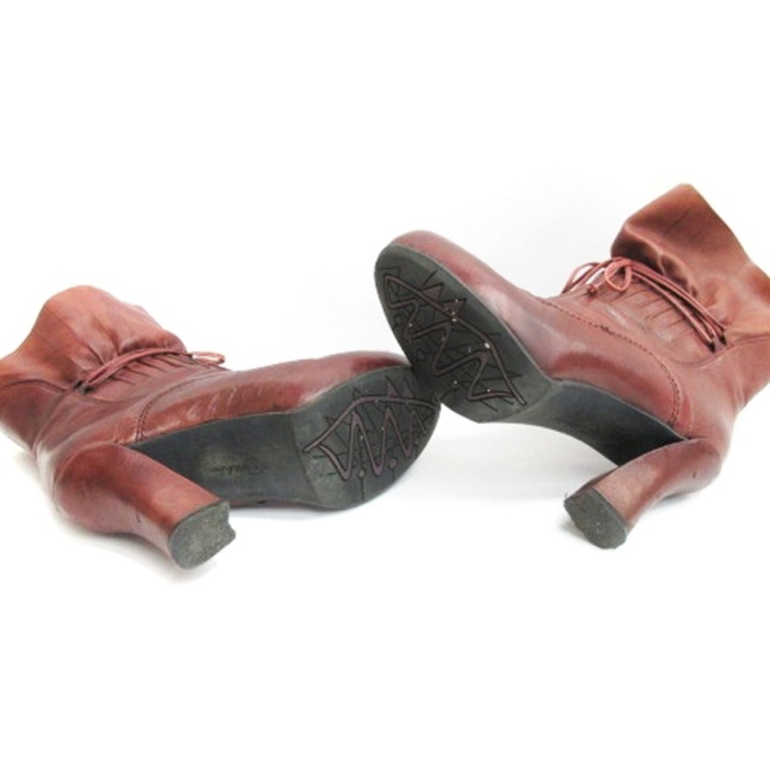 other(アザー)のCarthies ELEGANZA ショートブーツ 7 ボルドー系 ■ECS レディースの靴/シューズ(ブーツ)の商品写真