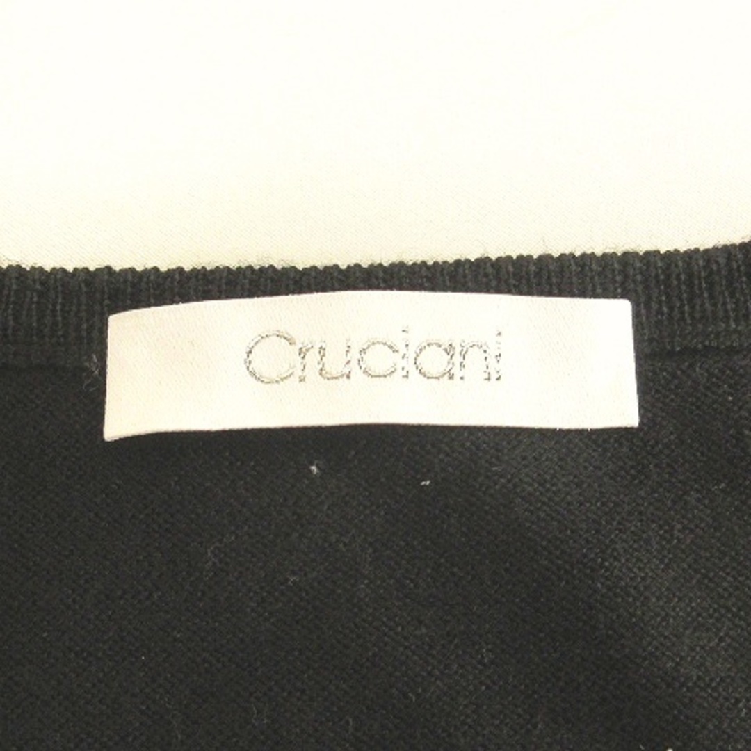 Cruciani(クルチアーニ)のクルチアーニ ニット カットソー 長袖 薄手 イタリア製 ブラック 44 メンズのトップス(ニット/セーター)の商品写真