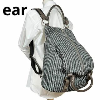 ear PAPILLONNER - 美品✨ イアパピヨネ 2Way リュック トートバッグ 総柄 A4収納可能