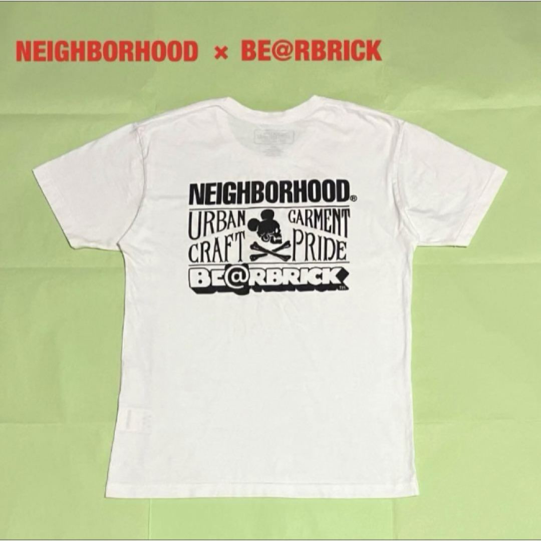 NEIGHBORHOOD(ネイバーフッド)の【希少】NEIGHBORHOOD×BE@RBRICK　コラボTシャツ　18SS メンズのトップス(Tシャツ/カットソー(半袖/袖なし))の商品写真