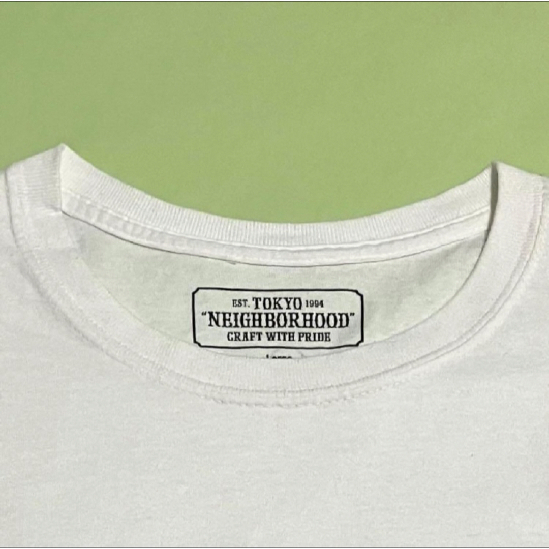 NEIGHBORHOOD(ネイバーフッド)の【希少】NEIGHBORHOOD×FRAGMENT DESIGN　コラボTシャツ メンズのトップス(Tシャツ/カットソー(半袖/袖なし))の商品写真