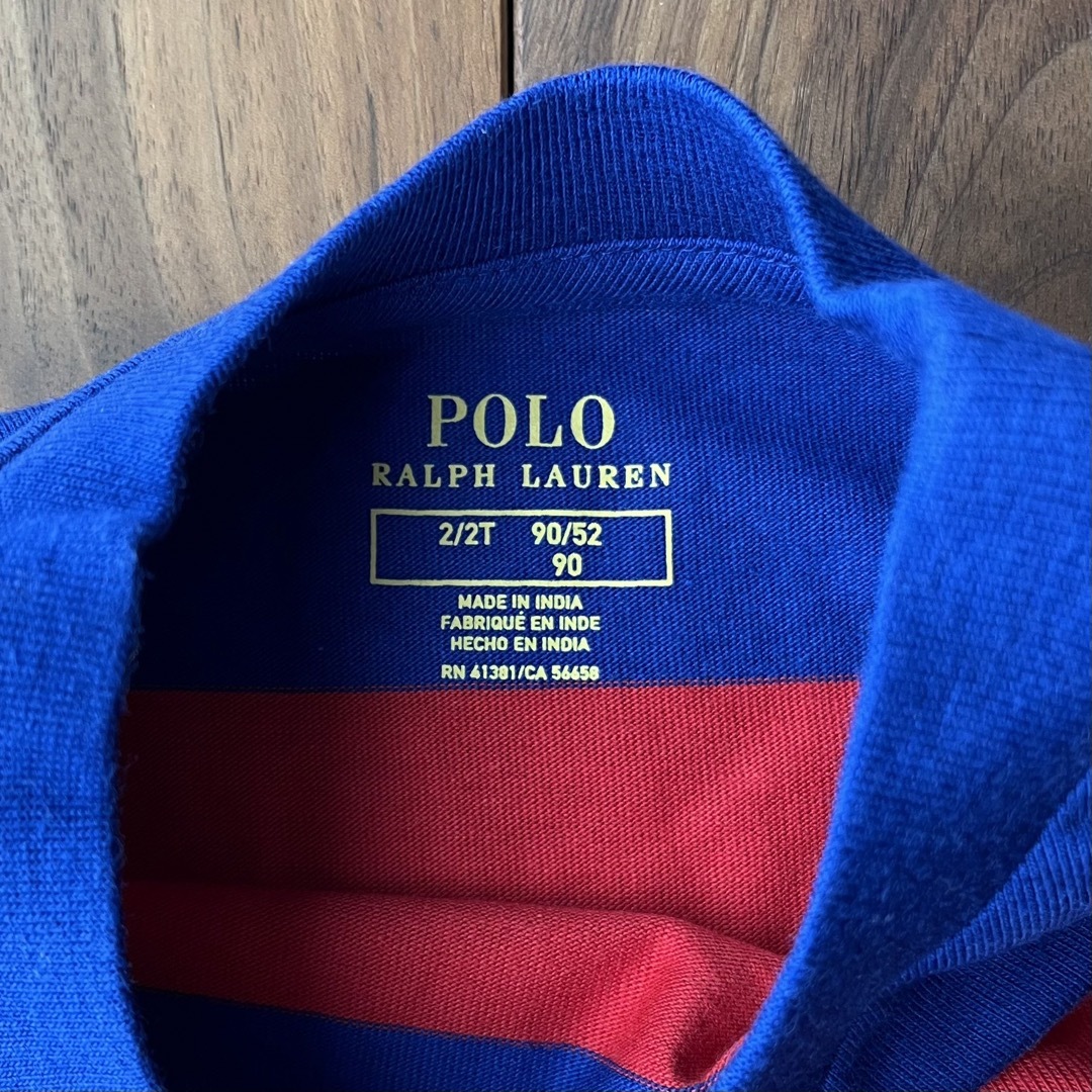 POLO RALPH LAUREN(ポロラルフローレン)の★値下★タグ付！【POLO RALPH LAUREN】半袖Tシャツ　90サイズ キッズ/ベビー/マタニティのキッズ服男の子用(90cm~)(Tシャツ/カットソー)の商品写真