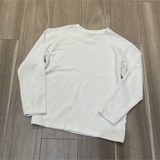 ユニクロ(UNIQLO)のユニクロ　ソフトニットフリースクルーネックT（長袖）　140(Tシャツ/カットソー)