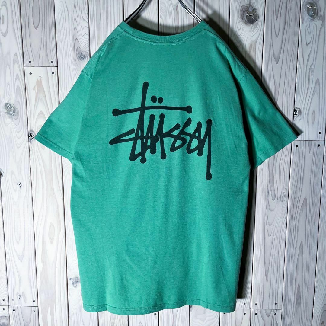 STUSSY(ステューシー)の【メキシコ製 M】ステューシー stussy ショーンフォントロゴ Tシャツ メンズのトップス(Tシャツ/カットソー(半袖/袖なし))の商品写真