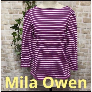 ミラオーウェン(Mila Owen)の感謝sale❤️1469❤️Mila Owen❤️ゆったり＆可愛いトップス(カットソー(長袖/七分))