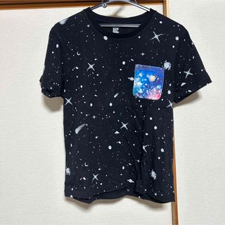 グラニフ(Design Tshirts Store graniph)のグラニフ　宇宙柄Tシャツ(Tシャツ(半袖/袖なし))