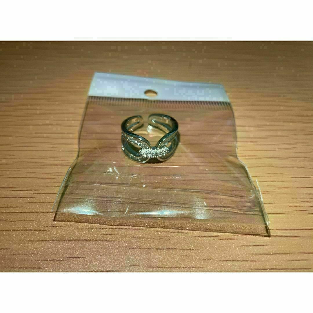 「Viviy」海外限定の幸運リング【モアサナイトダイヤモンド】フリーサイズ レディースのアクセサリー(リング(指輪))の商品写真