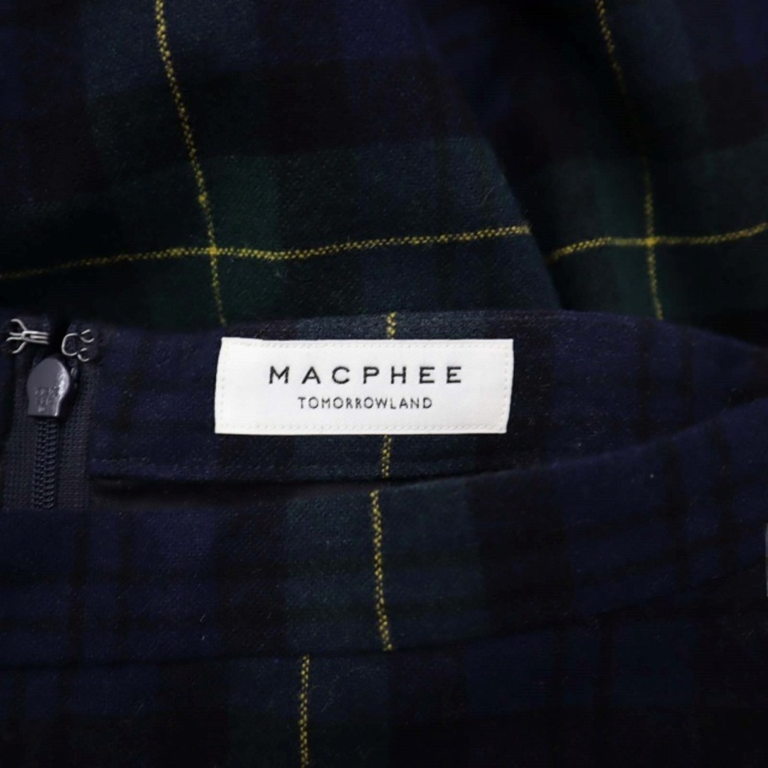 MACPHEE(マカフィー)のマカフィー MACPHEE トゥモローランド タータンチェック フレア スカート レディースのスカート(ロングスカート)の商品写真