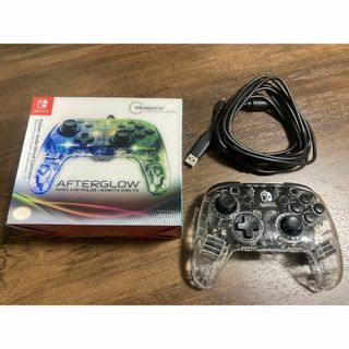 ニンテンドースイッチ(Nintendo Switch)のPDP Afterglow 有線 コントローラー 任天堂 Switch ジャンク(家庭用ゲーム機本体)