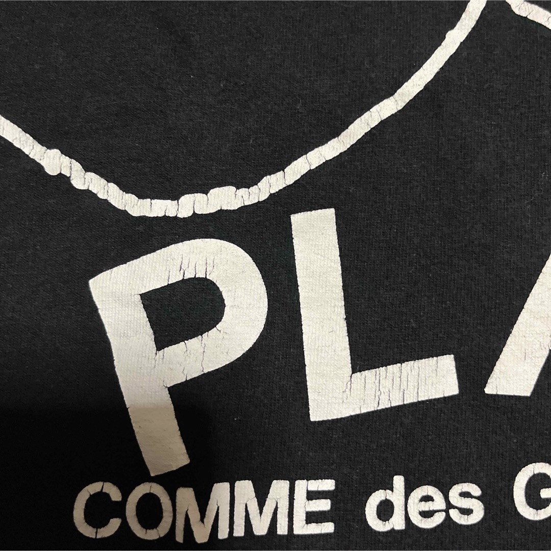 COMME des GARCONS(コムデギャルソン)のPLAY COMME des GARCONS tee tシャツ　XL メンズのトップス(Tシャツ/カットソー(半袖/袖なし))の商品写真
