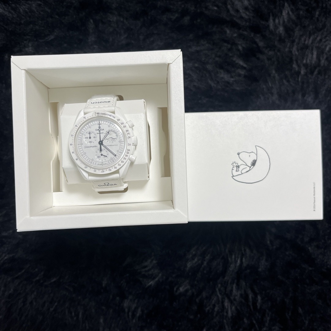 swatch(スウォッチ)のスウォッチ スヌーピー オメガ Snoopy x OMEGA x Swatch メンズの時計(腕時計(アナログ))の商品写真