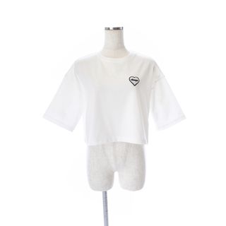 オブリ(OBLI)のOBLI Ohayo Tシャツ ホワイト オブリ(Tシャツ/カットソー(半袖/袖なし))