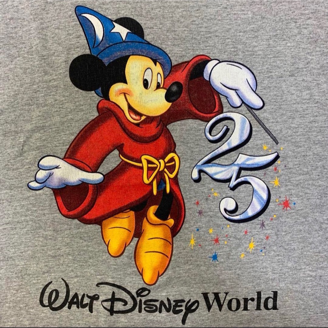 Disney(ディズニー)の90s 90年代 ヴィンテージディズニー ミッキーファンタジア  USA製 メンズのトップス(Tシャツ/カットソー(半袖/袖なし))の商品写真