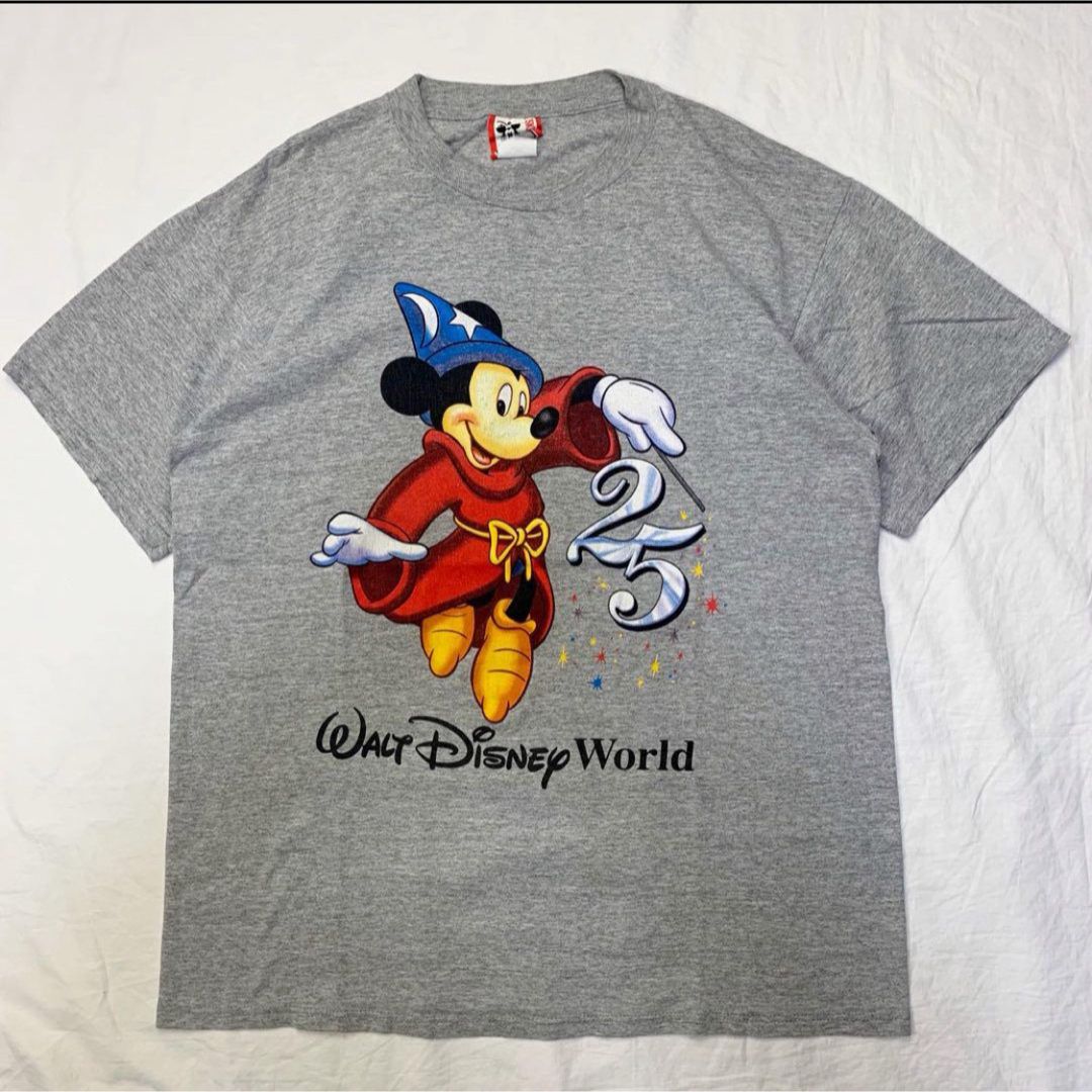 Disney(ディズニー)の90s 90年代 ヴィンテージディズニー ミッキーファンタジア  USA製 メンズのトップス(Tシャツ/カットソー(半袖/袖なし))の商品写真