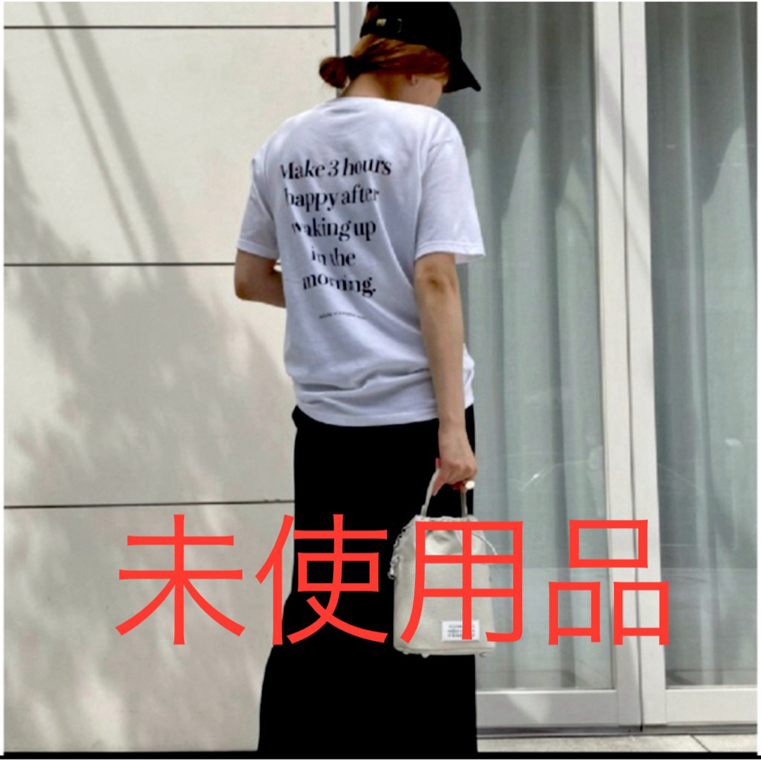 DEUXIEME CLASSE(ドゥーズィエムクラス)の新品 Deuxieme Classe  別注　BACK PRINT Tシャツ レディースのトップス(Tシャツ(半袖/袖なし))の商品写真