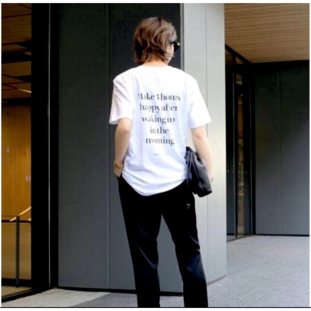 DEUXIEME CLASSE(ドゥーズィエムクラス)の新品 Deuxieme Classe  別注　BACK PRINT Tシャツ レディースのトップス(Tシャツ(半袖/袖なし))の商品写真