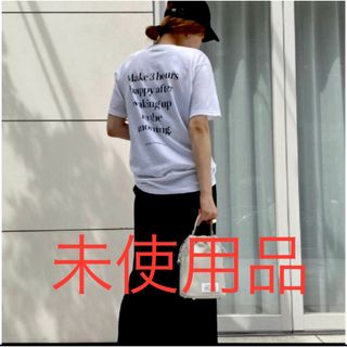 DEUXIEME CLASSE - 新品 Deuxieme Classe  別注　BACK PRINT Tシャツ