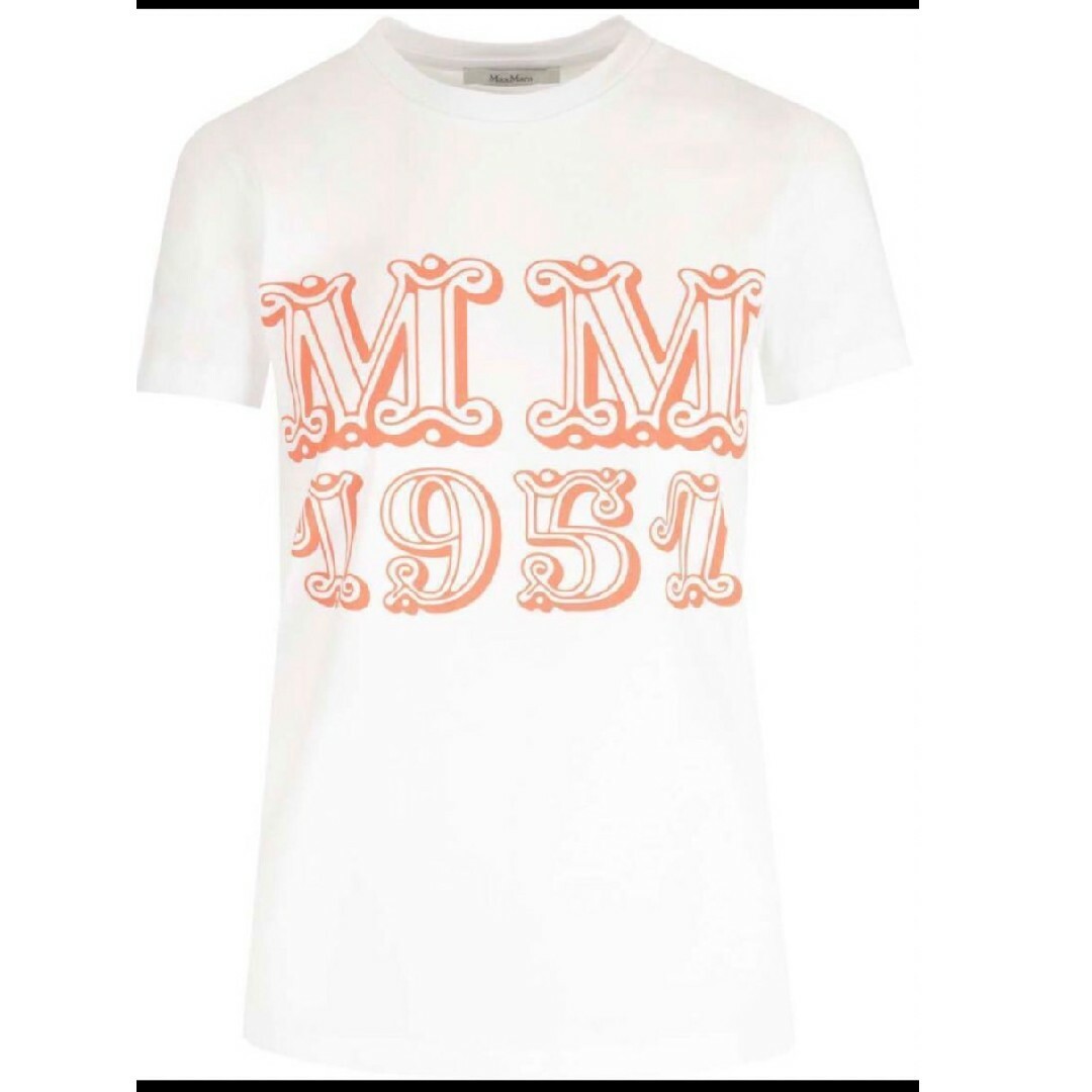 Max Mara(マックスマーラ)のMax Mara mincio ロゴTシャツ 新品タグ付き レディースのトップス(Tシャツ(半袖/袖なし))の商品写真
