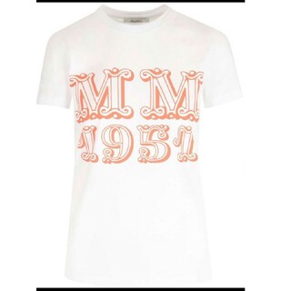 マックスマーラ(Max Mara)のMax Mara mincio ロゴTシャツ 新品タグ付き(Tシャツ(半袖/袖なし))