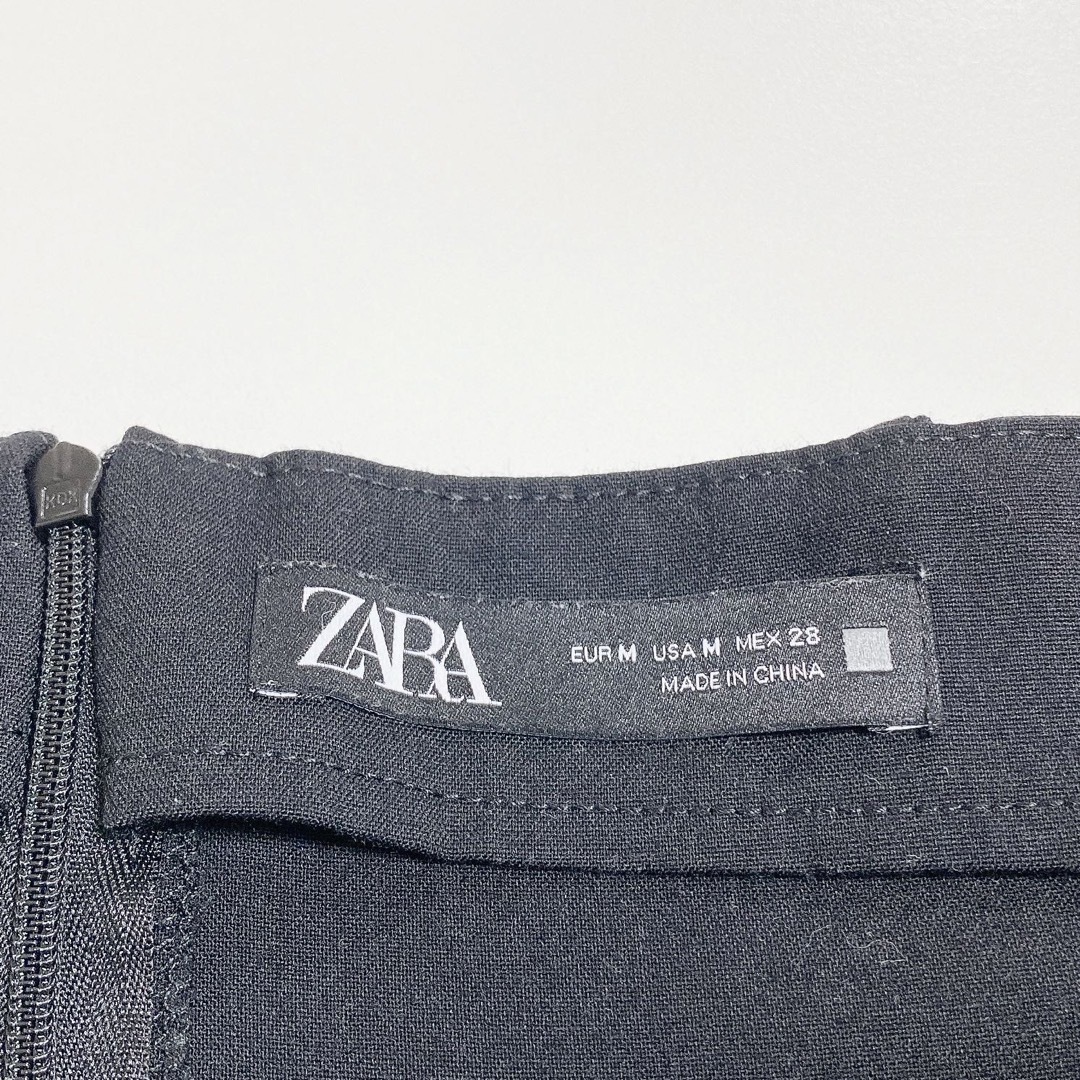 ZARA(ザラ)のZARA チューブドレス キャミワンピ ブラック ワンピース ザラ レディースのワンピース(ロングワンピース/マキシワンピース)の商品写真