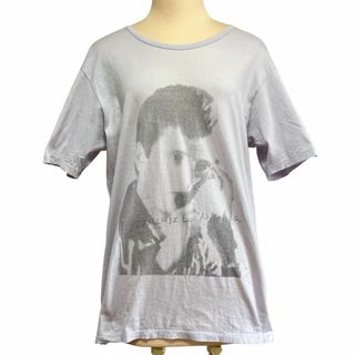 LAD MUSICIAN - ラッド　ミュージシャン　Tシャツ　プリント　メンズ　44　Uネック