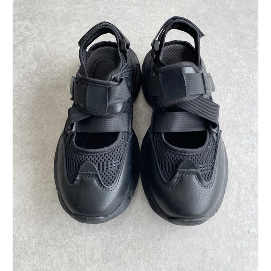 メッシュスニーカーサンダル レディースの靴/シューズ(サンダル)の商品写真