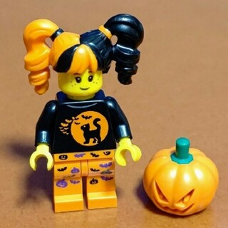 レゴ(Lego)のレゴ★ミニフィグ ハロウィン ツインテール そばかす娘 激カワ 激レア 残少(積み木/ブロック)