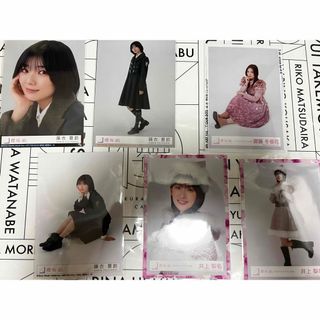 サクラザカフォーティシックス(櫻坂46)の櫻坂46 生写真 藤吉夏鈴　齋藤冬優花　井上梨名(アイドルグッズ)