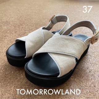 ⭐️最終値下げ⭐️TOMORROW LAND クロスストラップサンダル