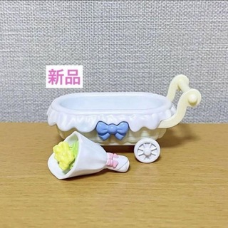 フローラウサギ　赤ちゃん　ベビーカー　ブーケ　みつご　新品　シルバニアファミリー(キャラクターグッズ)