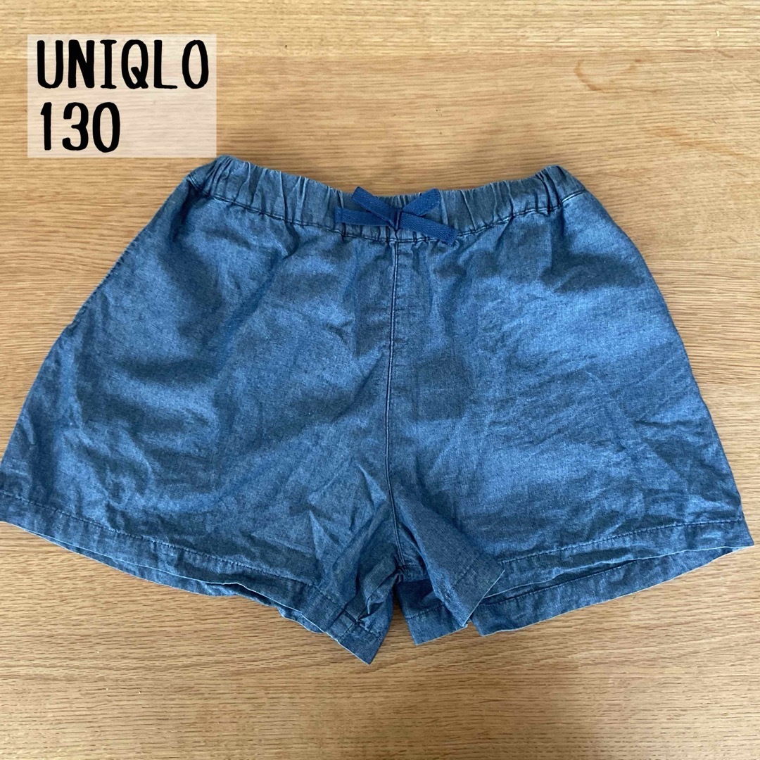 UNIQLO(ユニクロ)のUNIQLO ショートパンツ キッズ/ベビー/マタニティのキッズ服女の子用(90cm~)(パンツ/スパッツ)の商品写真