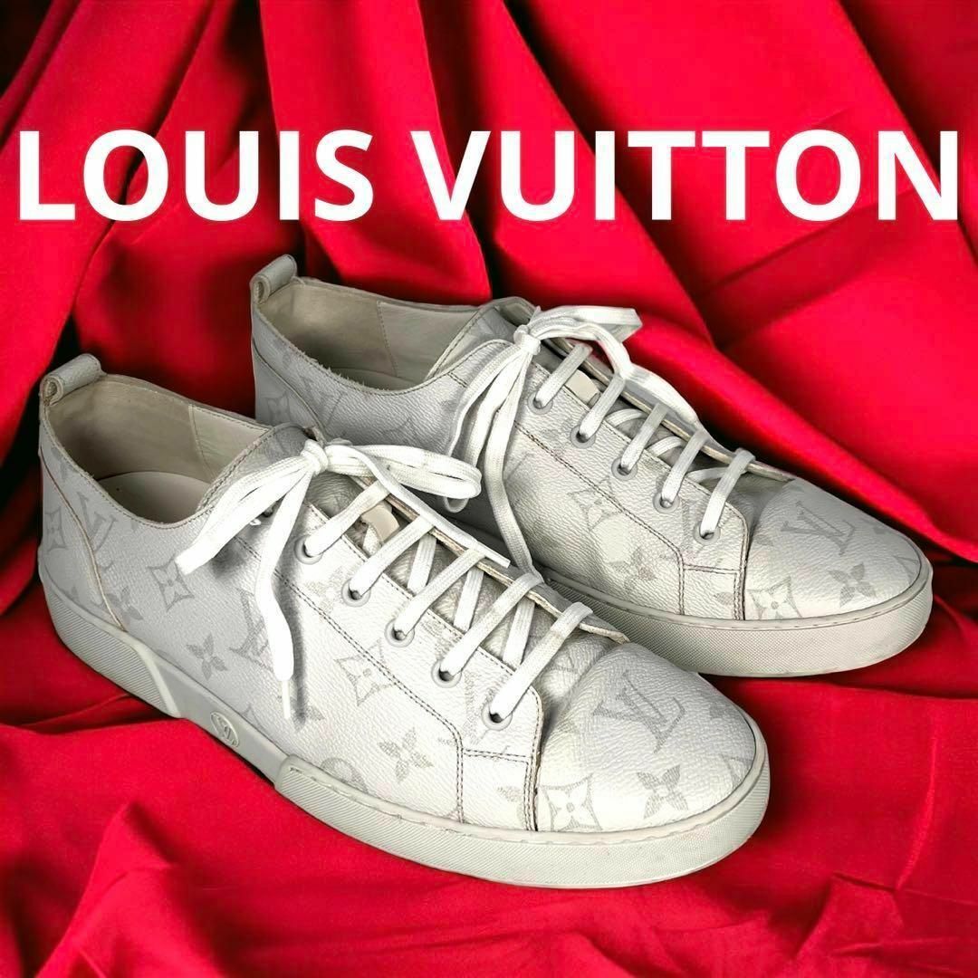 LOUIS VUITTON(ルイヴィトン)のルイヴィトン LOUIS VUITTON スニーカー モノグラム メンズ 8表記 メンズの靴/シューズ(スニーカー)の商品写真