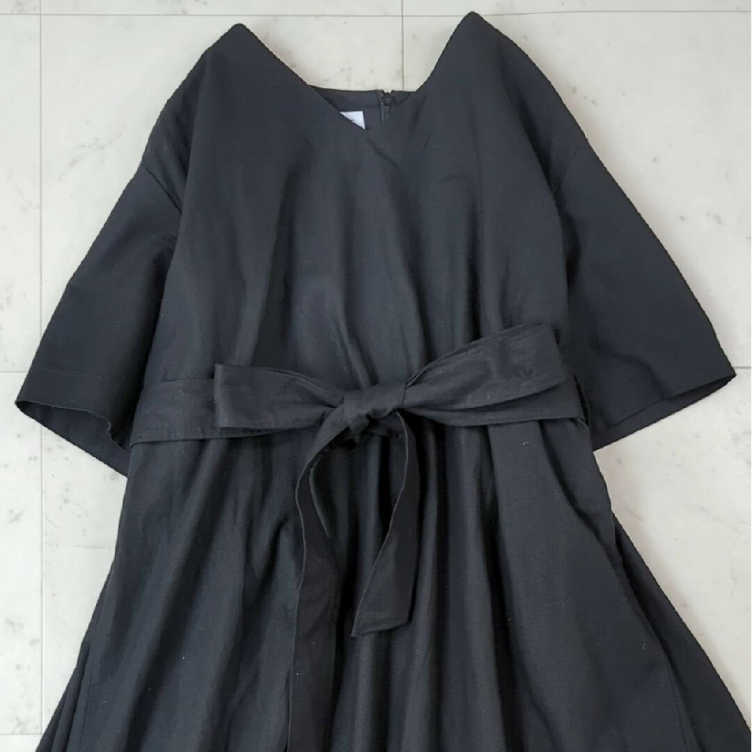 美品【近年モデル】フーフー foufou THE DRESS #36 ブラック レディースのワンピース(ロングワンピース/マキシワンピース)の商品写真