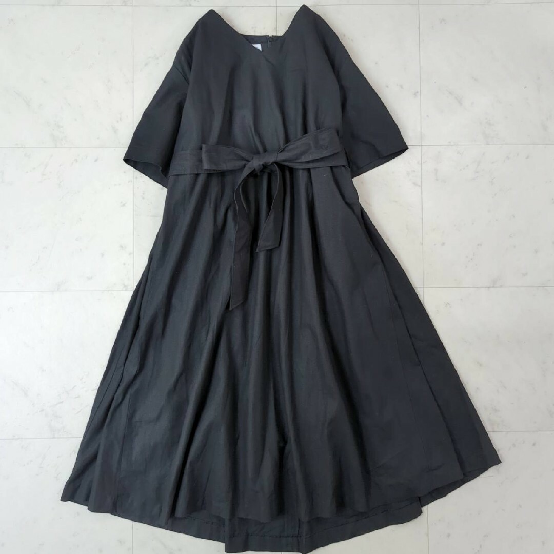 美品【近年モデル】フーフー foufou THE DRESS #36 ブラック レディースのワンピース(ロングワンピース/マキシワンピース)の商品写真