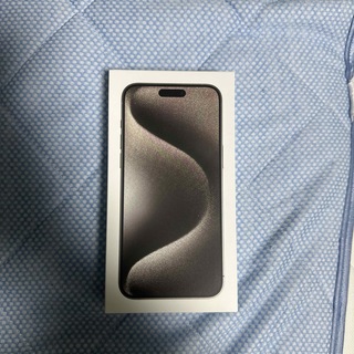 アイフォーン(iPhone)のiPhone 15 Promax ナチュラルチタニウム　256GB SIMフリー(スマートフォン本体)