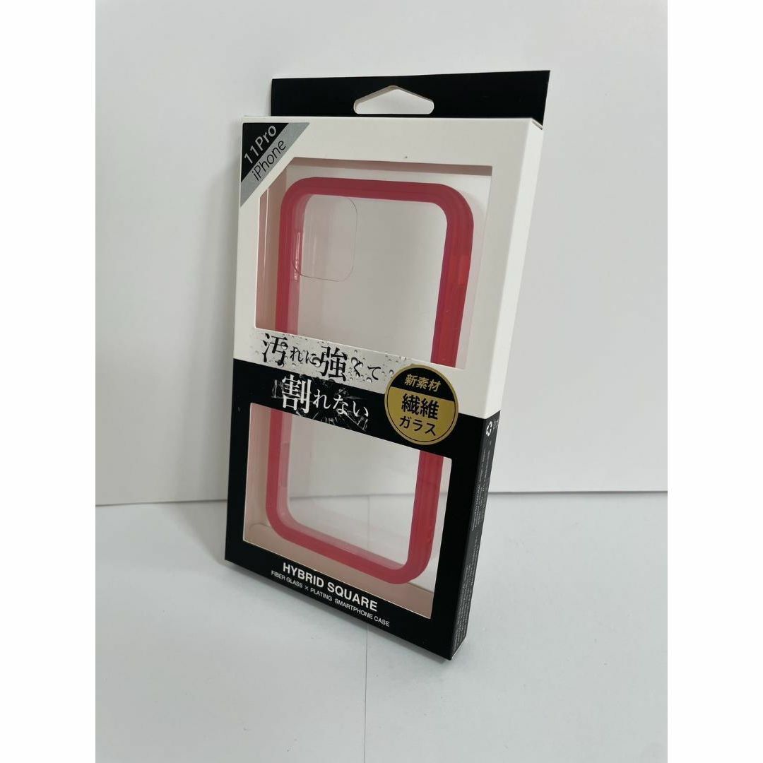iPhone 11 Pro ハードケース バンパー レッド 赤 /826 スマホ/家電/カメラのスマートフォン/携帯電話(その他)の商品写真