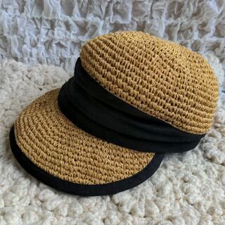 ナミキ(NAMIKI)のNAMIKI　ストローハット キャップ 帽子 ペーパー帽(麦わら帽子/ストローハット)